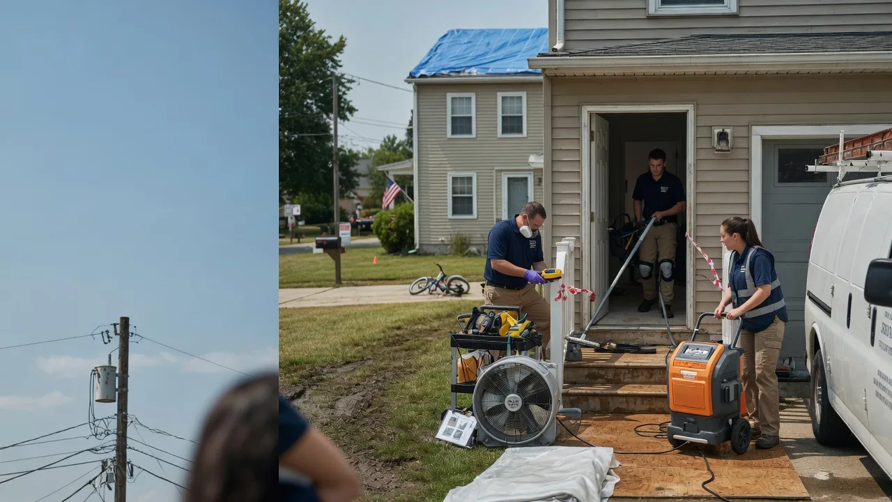 Water Damage Repair in Ivesdale, IL near me